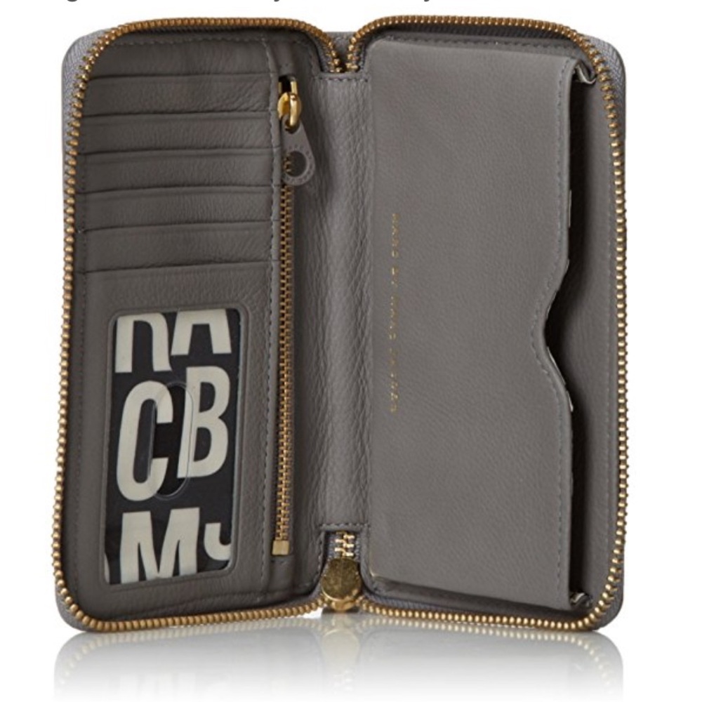 Marc by Marc Jacobs Gray Wallet